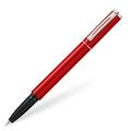 Sheaffer Pop Glossy Red .. Gel Rollerball Pen with .. Chrome Trim