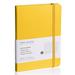 EMOMAS Lined Journal Notebook .. (bright yellow) 160 Pages .. Medium 5.7 inches x .. 8 inches - 100 .. gsm Thick Paper Hardcover