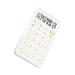 Calculator Desktop Portable Office Student White Plastic