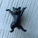 1pc/5pcs Cute Cat Pen Holder Toy Cat Headphone Holder Enchanted Dancing Cat Pen Holder Home Desktop Ornament