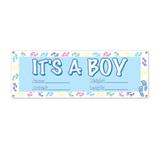 It S A Boy Sign Banner 5 X 21 - 12 Pack (1 Per Package)