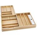 Rev-A-Shelf 4Wtcd-876Hflsc-1 Tiered Combination Drawer - Natural Maple