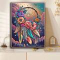 1pc Animal DIY Diamond Painting Cute Cat Diamond Painting Handcraft Home Gift Without Frame 30x40cm/12''x15.75''