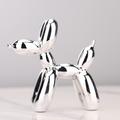 Shiny Balloon Dog Statue Home Decor Modern Art Funky Statues for Coffee Table Kitchen Decorations Decor Trendy Color Schemes Room Aesthetic Metal Texture Gold Sculpture Dog