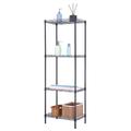 Kadyn 4-Tier Wire Shelving Unit Metal Storage Rack Adjustable Organizer Perfect for Pantry Laundry Bathroom Kitchen Closet Organization 17.72 L x 11.81 W x 49.61 H