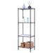 Kadyn 4-Tier Wire Shelving Unit Metal Storage Rack Adjustable Organizer Perfect for Pantry Laundry Bathroom Kitchen Closet Organization 17.72 L x 11.81 W x 49.61 H