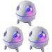 3 Count Colorful Lights Humidifier Car Diffuser Humidifiers for Bedroom Kids Mini Portable Air