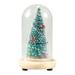 Ornament Decor Night Light Glass Dome Stocking Stuffer Treats Christmas Lamp Creative LED Decorations