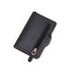 RFID Blocking Credit Card Holder Front Pocket Coin Wallet Carbon Fiber Slim Wallet Card Case