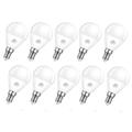 10pcs 5pcs 6W LED Globe Light Bulb 600lm E14 G45 20 LED Beads SMD 2835 60W Halogen Equivalent Warm Cold White 110-240V