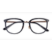 Unisex s square Black Gold Acetate,Metal Prescription eyeglasses - Eyebuydirect s Yves