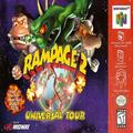 Rampage 2: Universal Tour N64 Game US Version