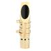 Metal Alto Saxophone Metal Mouthpiece with Cap Pads Musical Instruments Accessory(7C#)