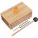 Tuning Fork Teaching Musical Instrument Simplicity Wooden Base Experimental Forks Primary School