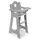 Badger Basket Gray Doll High Chair