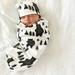 Cptfadh baby essentials Newborn Baby Boy Sack Swaddle Sleeping Swaddle Muslin Wrap Hat Set