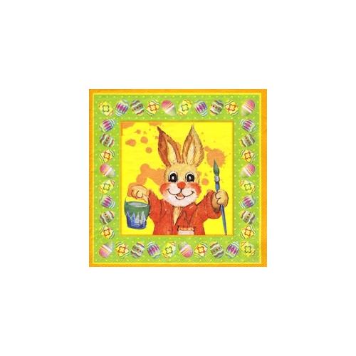 VEPATIM 80x Motivservietten 3-lagig 33 x 33 cm OSTERN Motiv 4