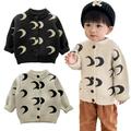 AJZIOJIRO Infant Kids Crewneck Sweater Knitted Girls Casual Pullover Sweater for Toddler Kids 3 Months-6 Years