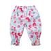 Toddler Pants New Casual Polka Dot Fashion Floral Print Boys And Girls Mid Waist Cropped Floral Bloomers Fall Outfits