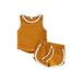 FOCUSNORM 2Pcs Infant Baby Boys Summer Clothes Sleeveless Tanks Tops + Shorts Sports Outfits