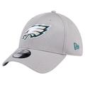 Men's New Era Gray Philadelphia Eagles Active 39THIRTY Flex Hat