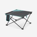 Low Folding Camping Table MH100 Grey