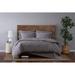 Solid Percale Blush 3 Piece Duvet Set by Cannon in Grey (Size FL/QUE)