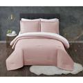 Antimicrobial 7 Piece Bed In A Bag by Truly Calm in Blush (Size TWINXL)