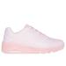 Skechers Girl's Uno Ice Sneaker | Size 12.5 | Light Pink | Synthetic