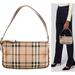 Burberry Bags | Authentic Burberry Beige Haymarket Nova Check Pochette Handbag | Color: Black/Tan | Size: Os