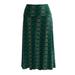 Lularoe Skirts | Lularoe Azure Printed High Waist Midi Skirt | Color: Green | Size: Xl