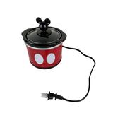 Disney Kitchen | Disney Mickey Mouse .65 Quart Mini Crock Pot W/ Removable Stoneware Insert Euc | Color: Black/Red | Size: Os