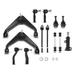 2001-2010 GMC Sierra 2500 HD Front Control Arm Ball Joint Tie Rod and Sway Bar Link Kit - Autopart Premium