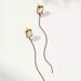 Anthropologie Jewelry | New Anthropologie Gem Stud Crystal Drop Earrings | Color: Brown | Size: Os