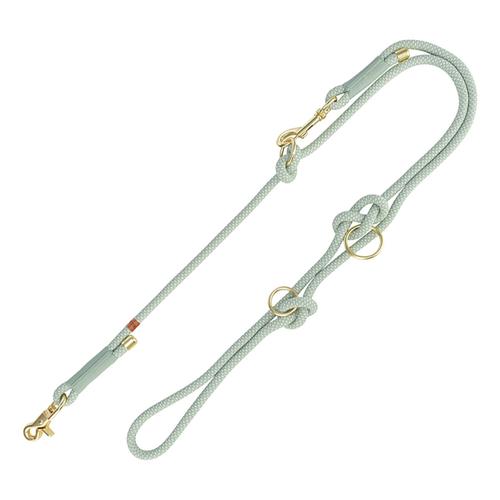 TRIXIE Soft Rope Verlängerungsleine S–XL 2,00m/ø10mm, salbei/mint Hund