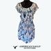 American Eagle Outfitters Dresses | American Eagle Outfitters Strappy Open Back Pocketed Multicolor Dress Sz S | Color: Blue | Size: S