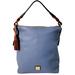 Dooney & Bourke Bags | Dooney & Bourke 1975 Dusty Blue Satchel Shoulder Bag Hobo Sac | Color: Blue/Red | Size: L