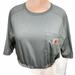 Carhartt Tops | Carhartt Women's Plus Size Crop Top 2xl Raglan Sleeve Force Shirt Elastic Waist | Color: Green | Size: 2xl