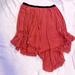Free People Skirts | Free People Coral Colored, Long Skirt, Size Medium | Color: Pink | Size: M