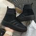 Adidas Shoes | Adidas Gazelle High Boots Triple Black Women's Athletic Shoes Id6983 | Color: Black | Size: Various