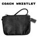 Coach Bags | Coach Optic C Black Silver Glitter Wristlet W/ Tag | Color: Black/Silver | Size: Os