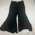 Anthropologie Pants & Jumpsuits | Anthropologie Zinnia Black Flare Trouser Pants Women's Size 12 | Color: Black | Size: 12