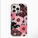 Kate Spade Accessories | Kate Spade Jeweled Dahlia Floral Iphone 13 Phone Case Euc | Color: Black/Pink | Size: Os