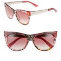 Gucci Accessories | Gucci Flora Pink Cat Eye Sunglasses Gradient Lens, Cloth, Bag Luxury Designer | Color: Pink | Size: Os