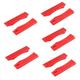 POPETPOP 10 Pcs Barbell Pad Weight Lifting Wedge Alternative Deadlift Wedges Raises Loaded Plates Silicone Weight Plate Silicone Weight Board Anti Foam Red Barbell Plate Portable