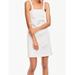 J. Crew Dresses | J. Crew Convertible Strap Dress Embossed Floral Ivory White Size 8 | Color: Cream/White | Size: 8