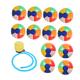 TOYANDONA 4 Sets Colorful Beach Ball Inflatable Beach Mini Toy Beach Inflatable Balls Beach Toy Swimming Pool Games Fun Summer Toys Summer Stuff Pool Party Outdoor Pat The Ball Plastic