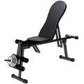 Home Dumbbell Bench Multifunctional Exercise Adjustable Weight Bench - Barbell Lifting Workout Fitness Incline Bench Press - Fold-Up Sit Up Dumbbell Stool Leg Workout Equipment Sla