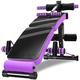 Weight Bench, Dumbbell Bench Standard Weight Benches Weight Bench for Home Fitness Equipment Multi-Function Foldable Abdominal Plate Folding Small Rolling Machine