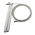 XENITE Jump Rope Speed Adjustable Jump Rope Skipping Cord for Fitness Skip Training Portable Fitness Equipment Stretchers (Color : Silver)